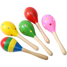 Wholesale Mini colorful Children's Early Education Percussion Instrument listening training toy Sand Hammer